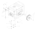 Page D Diagram and Parts List for  Briggs and Stratton Generator